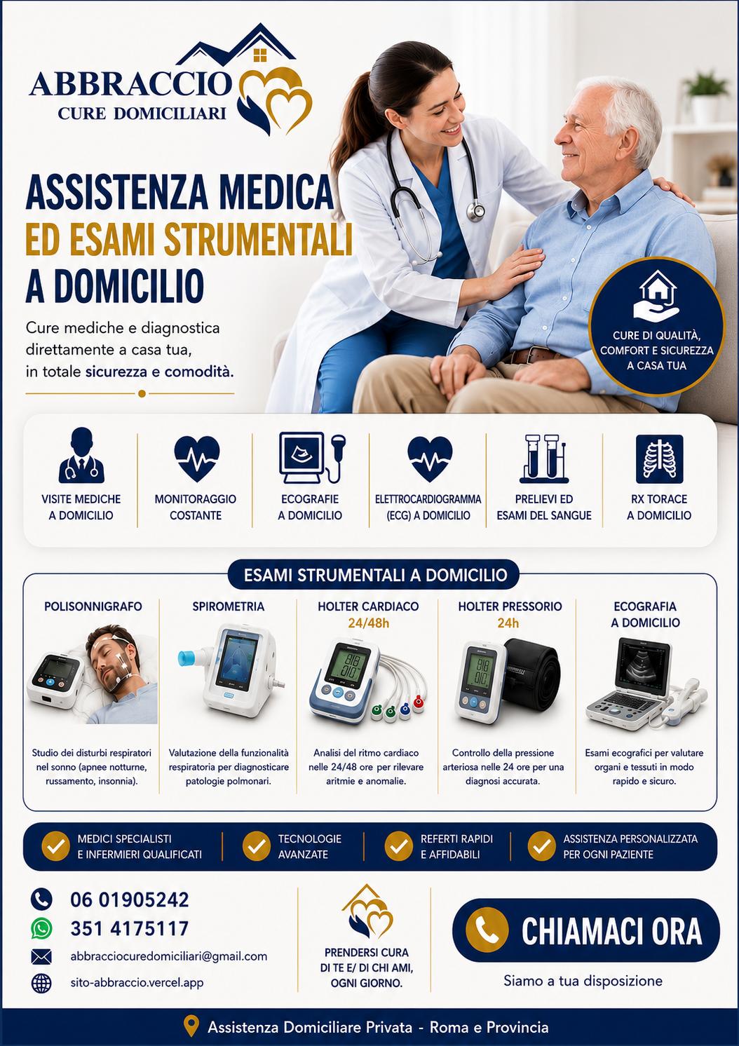 Esami strumentali a domicilio